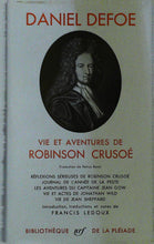 Charger l'image dans la galerie, Vie et aventure de Robinson Crusoé, Daniel Defoe, Bibliothèque de la Pléiade, 1959