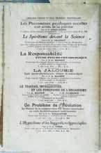 Charger l'image dans la galerie, L'occultisme, hier et aujourd'hui, le merveilleux préscientifique par le Docteur J. Grasset, 1908