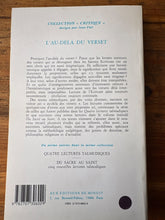 Charger l'image dans la galerie, L'Au-Delà du Verset, Lectures et Discours Talmudiques, Emmanuel Levinas, Les Éditions de Minuit