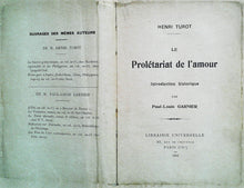 Charger l'image dans la galerie, Le prolétariat de l'amour, Henri Turot, 1904