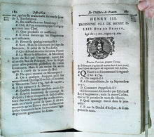 Charger l'image dans la galerie, Instruction sur l'histoire de France et romaine par monsieur Le Ragois précepteur de Monseigneur le Duc du Maine, 1753