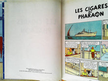 Charger l&#39;image dans la galerie, Tintin &quot;Les cigares du pharaon&quot;, Hergé, 1955, dos jaune, 4B14
