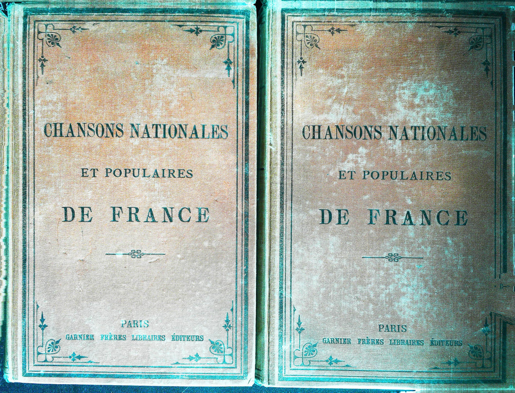 Chansons nationales et populaires de France, Dumersan et Noël Ségur, tomes 1 & 2