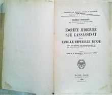 Charger l&#39;image dans la galerie, Enquête judiciaire sur l&#39;assassinat de la famille impériale russe, Nicolas Sokoloff, juge d&#39;instruction près le tribunal d&#39;Omsk, 1929
