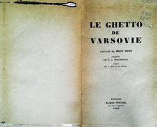 Charger l&#39;image dans la galerie, Le ghetto de Varsovie, Journal de Mary Berg, recueilli par S.L. Shneiderman, 1947
