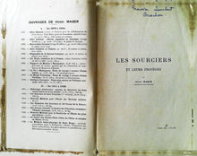 Charger l&#39;image dans la galerie, Les sourciers et leurs procédés, Henri Mager, 1930
