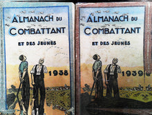 Charger l&#39;image dans la galerie, Almanach du combattant 1932, 1933, 1934, 1935, 1936, 1937, 1938 et 1939
