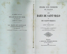 Charger l&#39;image dans la galerie, Les étapes d&#39;un touriste en France, Léon Trébuchet, Les baies de Saint-Malo et de Saint-Brieuc, Paris Hennuyer Editeur
