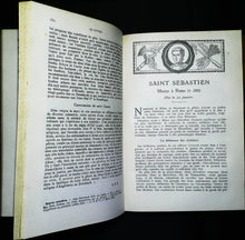 Charger l&#39;image dans la galerie, Un saint pour chaque jour du mois, 2 mois par volume, Maison de la bonne presse, 1933
