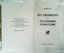 Charger l&#39;image dans la galerie, Les dissidents et les Léopards d&#39;Angleterre, J-E Gautier, 1948
