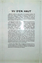 Charger l&#39;image dans la galerie, Vu d&#39;en haut, H. Fosburgh, Presses de la cité, 1954
