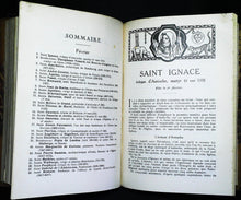 Charger l&#39;image dans la galerie, Un saint pour chaque jour du mois, 2 mois par volume, Maison de la bonne presse, 1933
