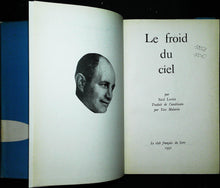 Charger l&#39;image dans la galerie, Le froid du ciel, Saul Lewitt, Club français du livre, 1952
