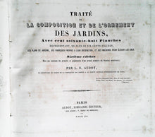 Charger l&#39;image dans la galerie, Traité de la composition et de l&#39;ornement des jardins par L.E. Audot, 1859
