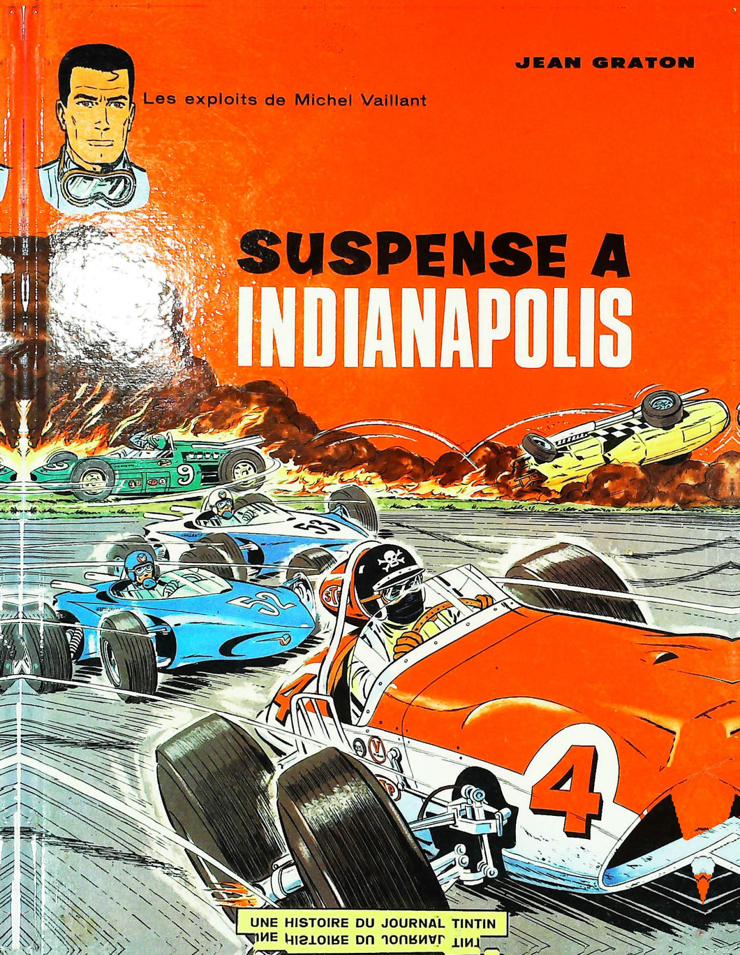 Suspense à Indianapolis, Michel Vaillant, Jean Graton, Edition Originale 1966