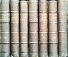 Charger l&#39;image dans la galerie, Année scientifique 1856 à 1879 , Louis Figuier, en 23 volumes
