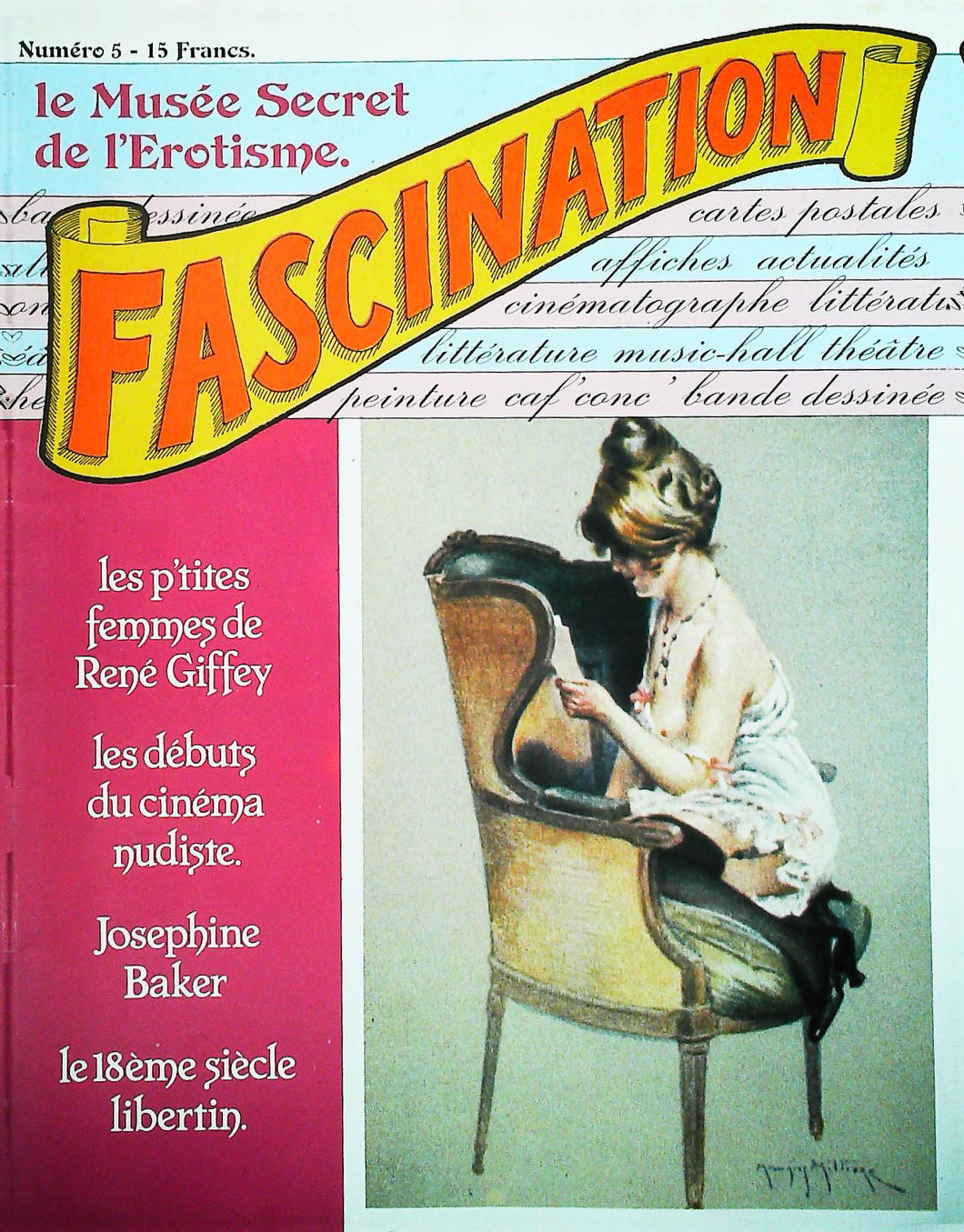 Fascination n°5, 3ème trimestre 1979