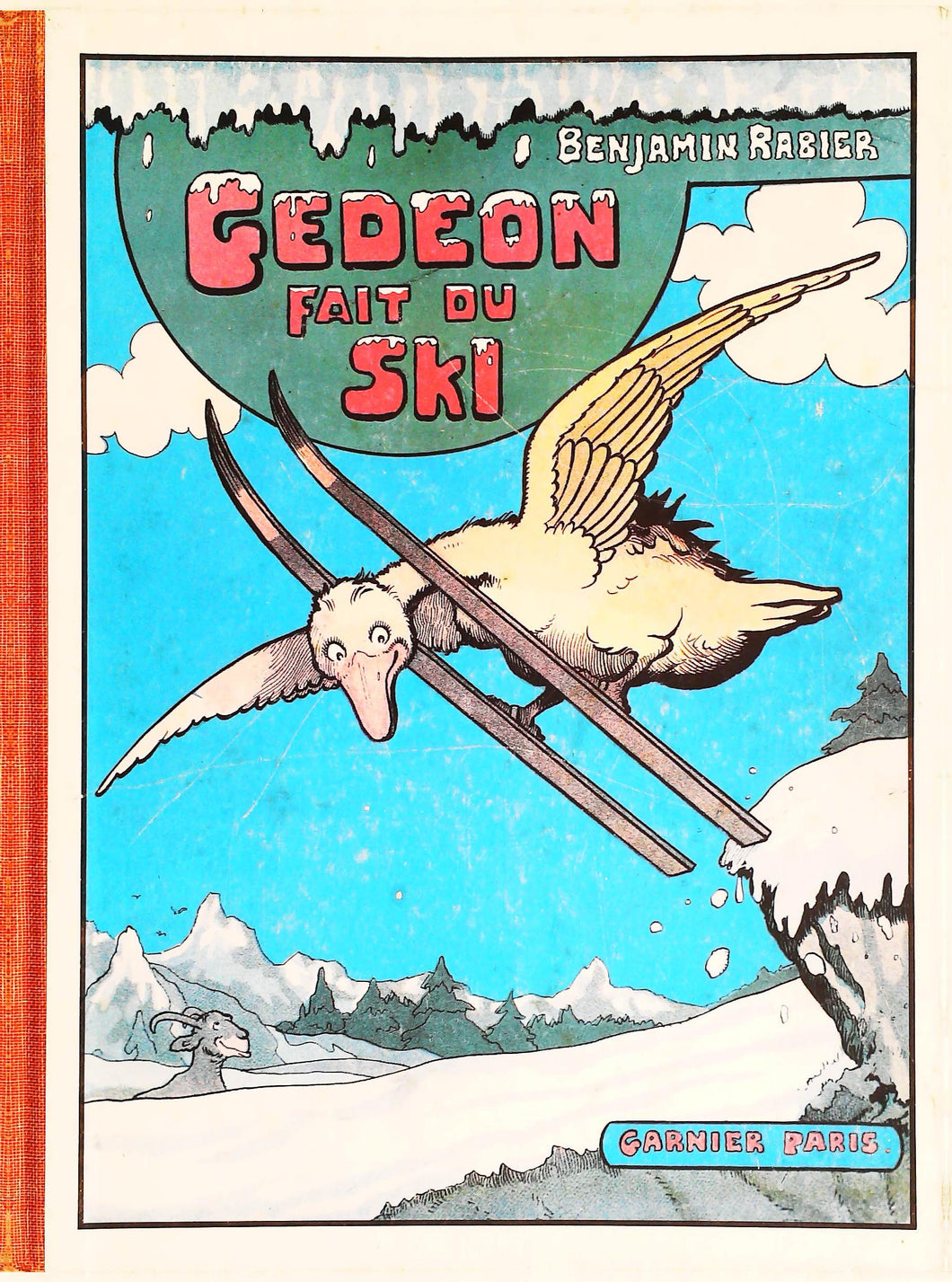 Gédéon fait du ski, Benjamin Rabier, réédition 1979