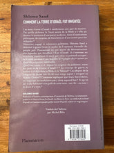 Charger l'image dans la galerie, Comment la Terre d'Israël fut inventée, Shlomo Sand, Flammarion
