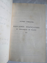 Charger l'image dans la galerie, Ballades Françaises et Chroniques de France, Tome XIII, Œuvres Complètes
