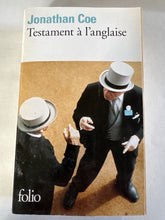 Charger l'image dans la galerie, Testament à l'anglaise, Jonathan Coe, Folio
