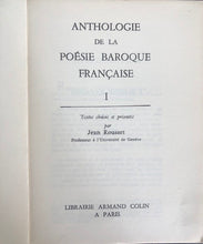 Charger l&#39;image dans la galerie, Anthologie de la poésie baroque française t-1 par Jean Rousset
