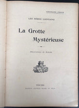 Charger l&#39;image dans la galerie, La grotte mystérieuse, Georges Price, illustrations de Robida, 1930
