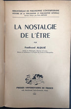 Charger l&#39;image dans la galerie, La nostalgie de l&#39;être, Ferdinand Alquié
