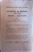 Charger l&#39;image dans la galerie, SOUVENIRS DE BROUSSE 1905-1918 Marc Simon
