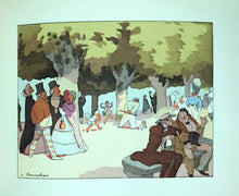 Charger l&#39;image dans la galerie, Tartarin de Tarascon, Alphonse Daudet, 1942, aquarelles de Beaufumé, très beau!
